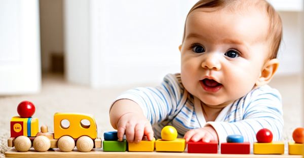 Jouets en bois montessori : l'éveil parfait pour bébé 6 mois